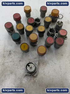 Unknown Manufacturer No PN Panel Mount Indicator Light Assemblies Lot of 19 OEM – actual item, photo 2 of 4