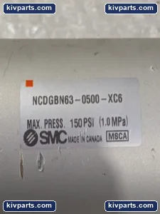 SMC NCDGBN63-0500-XC6 Pneumatic Air Cylinder – actual item, photo 2 of 5