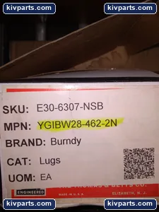 Burndy YG1BW28-462-2N CU Lugs – actual item, photo 6 of 7