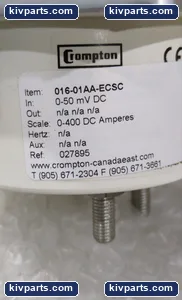 Crompton 016-01AA-ECSC Fiesta Analog Panel – actual item, photo 4 of 5
