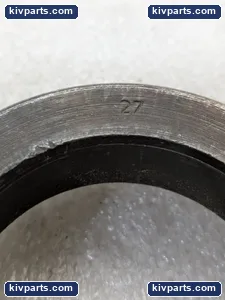 Steel Shaft Collar Spacer Ring Industrial Machine Component 1-1/2" OD – actual item, photo 4 of 5