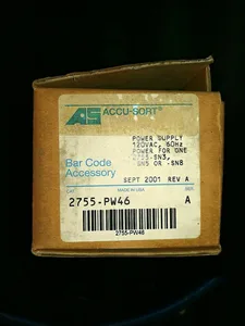 Accu-sort 2755-PW46 Wallmount Power Supply