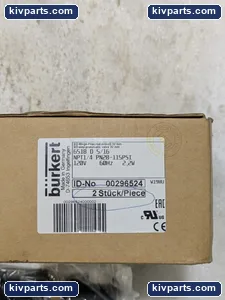 Burkert 3/2-WAY 6518 Pneumatic Solenoid Valve – actual item, photo 2 of 8