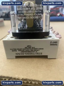 Struthers-dunn 219ABAPL-24VDC Relay Base – actual item, photo 5 of 6