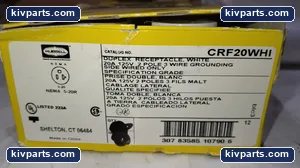 Hubbell CRF20WHI Cable – actual item, photo 3 of 5