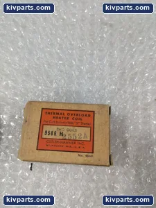 Cutler-Hammer 9586H2552A Thermal Overload Heater Coil – actual item, photo 2 of 6