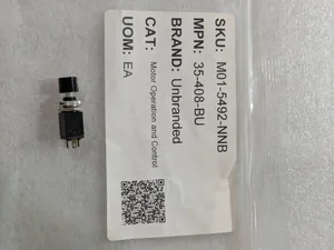 GC Electronics 35-408-BU Miniature Pushbutton Switch