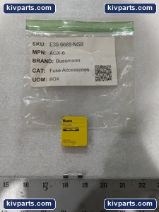 Bussmann AGX6 AGX-6 Fuses – actual item, photo 2 of 8