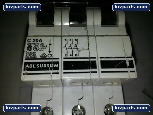 ABL Sursum 3CU20 Circuit Breaker – actual item, photo 2 of 3