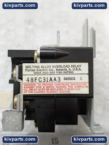 Furnas 48FC31AA3 Melting Alloy Overload Relay – actual item, photo 3 of 5