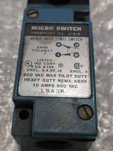 Honeywell LSA3K Micro Switch