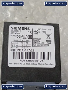 Siemens 3RH2911-1FA22 Auxiliary Switch Block – actual item, photo 4 of 5