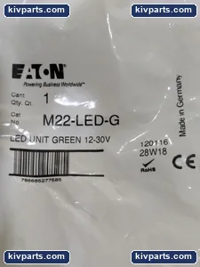 Eaton M22-LED-G Pushbutton – actual item, photo 2 of 6