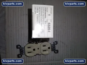 Leviton 5320-I Receptacle – actual item, photo 2 of 4