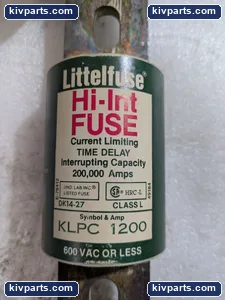 Littelfuse KLPC1200 Class Time‑Delay POWR‑PRO Fuse – actual item, photo 4 of 5