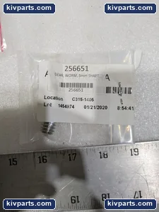 256651 Gear Worm Shaft – actual item, photo 2 of 3