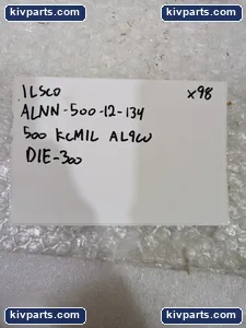 Ilsco ALNN-500-12-134 Kcmil DIE 300 Pink Union Lug – actual item, photo 4 of 5