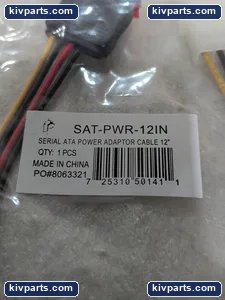 PAN Pacific SAT-PWR-12IN SATA Power Cable – actual item, photo 2 of 6