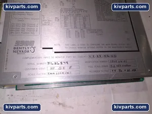 Bently Nevada 3300/47-XX-XX-02-00 Vibration Monitor – actual item, photo 2 of 5