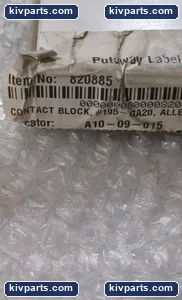 Allen-Bradley 195-GA20 Auxiliary Contact Block – actual item, photo 5 of 5