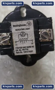 Westinghouse PB1T1R Indicating Light – actual item, photo 2 of 5