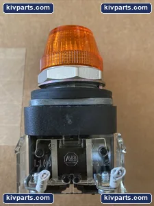 Allen-Bradley 800T-QH24A Amber Pilot Light – actual item, photo 3 of 5