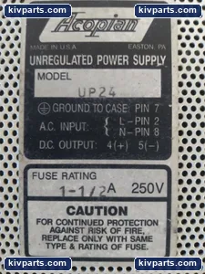 Acopian UP24 Unregulated Power Supply – actual item, photo 2 of 6