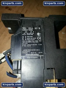 Allen-Bradley 193-BSA90 Bimetallic Overload Relay – actual item, photo 2 of 4