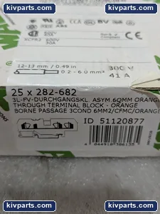WAGO 282-682 Terminal Block – actual item, photo 4 of 7