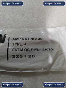 Eaton FL12K30 Cooper Type Fuse – actual item, photo 2 of 5