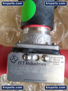 ITT 5-8-419 698557-072-006 Diaphragm Valve – actual item, photo 3 of 3