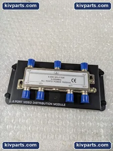 Hubbell NSOVDM62G 6 Port Video Distribution Module – actual item, photo 2 of 5