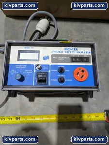 BIO-TEK DIGITAL SAFETY ANALYZER MODEL 170 OEM SPEC – actual item, photo 5 of 7