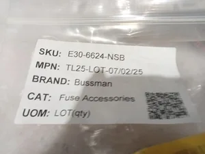Bussmann TL-25 Time Delay Edison Base Plug Fuse