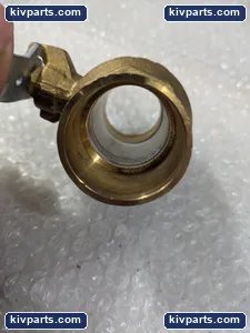 Brass Ball Valve 1-1/4" 600 WOG Inline Shut Off Lever Handle Industrial Plumbing – actual item, photo 5 of 6