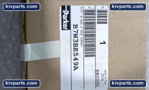 Parker B7W3BE549A Pneumatic Solenoid Valve – actual item, photo 5 of 5
