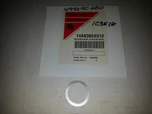 Fisher 14A8365X012 1C3E12 Control Valve Seal Gasket
