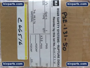 Bs&b PSE-131-50 Safety Rupture Disc Holder – actual item, photo 2 of 4