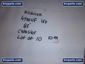 Nichicon 85' Capacitor – actual item, photo 2 of 3