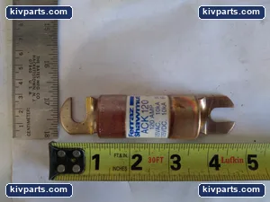 Mersen ACK120 AC DC Forklift Battery Fuse – actual item, photo 2 of 4