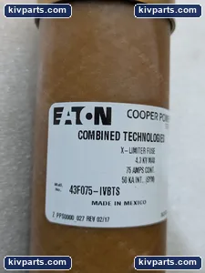 Eaton 43F075-IVBTS Current Limiting Fuse – actual item, photo 8 of 13