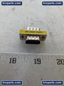 RD232M2M DB9 Gender Changer Adapter – actual item, photo 8 of 11
