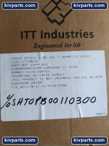 ITT C65108 EPDM Diaphragm Valve – actual item, photo 3 of 5