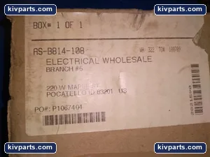Modicon AS-B814-108 I/O Power Relay Output Module – actual item, photo 3 of 5