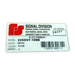225XST-120B Pilot Light