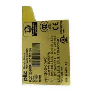 Pilz 775505 PU3Z Industrial Component Module