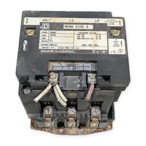 Square D 8502SDO2 NEMA Size 2 Contactor