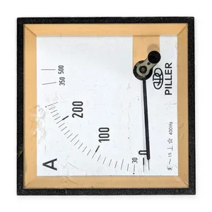 Piller Analog Panel Ammeter 0-500A 400Hz Class 1.5 Gauge Industrial Electrical