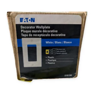 Eaton 2151W-F-L Decorator Wallplate
