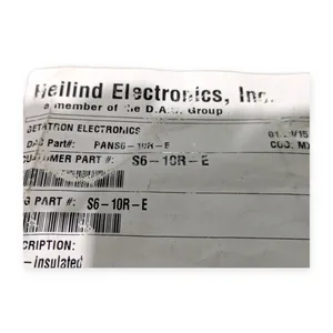 Panduit S6-10R-E Tubular Ring Terminal Lug